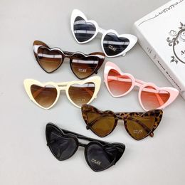 Sunglasses Fashionable Love Adult Cute Peach Heart Trend UV Resistant Glasses For Men And Women