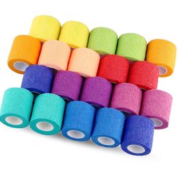 Tattoo Machine 61024pcs Disposable Grip Bandage Cover Wraps Tapes Nonwoven Waterproof Self Adhesive Finger Protection Accessories 231130