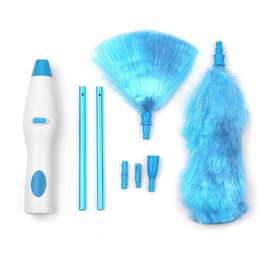 Dusters Electric rotary feather dust removal cleaning brush multifunctional handle vacuum cleaner house furniture shutter tool 231130