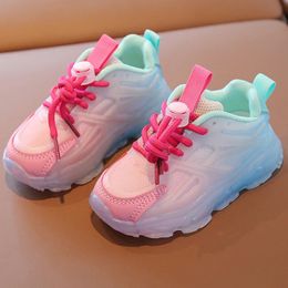 Sneakers Autumn Girls Baby Shoes 16 Year Old Sports Shoes Boys Walking Soft Sole Single Shoes Toddler Girls Casual Running Shoes 231201