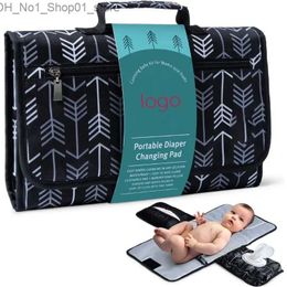 Changing Pads Covers Waterproof Changing Pad Diaper Travel Multifunction Portable Baby Diaper Cover Mat Clean Hand Folding Diaper Bag Q231202