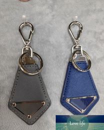 Wholesale Inverted Triangle Logo Metal Letter Keychain Personality Advanced Sense Pendant Decoration Bags