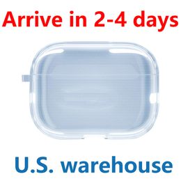 For Airpods Pro 2 3 Headphone Accessories Solid Silicone Cute Protective Earphone Cover Apple Wireless Charging Box Shockproof Cases