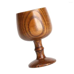 Wine Glasses Wood Glass Wooden Goblet Decorative Cup For Cocktails