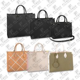 Woman Designer Luxury Fashion Casual ON THE GO 3 Size TOTE Handbag Shoulder Bag High Quality TOP 5A M46016 M45653 M45659 M45495 M4261S