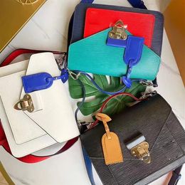 Designer Oeo Monceau Handtasche 3 Farben Frauen Umhängetaschen luxuriöser Ketten -Crossbody -Tasche M55405 Mode Stülle Heart Leder Handb274d
