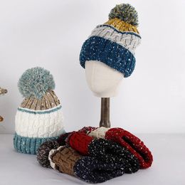 BeanieSkull Caps Retro Warm fun Ball stripe Wool hats Mens hat Knitted Women Badminton cap y2k skiing cap Halloween Hat Winter Hat Wholesale 231201