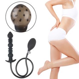 Sex Toys Massager Super Huge Inflatable Anal Plug Vagina for Men Woman Dildo Prostate Massage Big Butt Toys 18