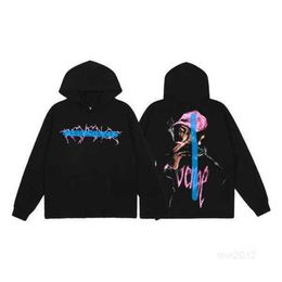 REVENG Hoodies Sweatshirts designs clothes REVENG cottom Fleece T shirt clothing hooded FG hotfix rhinestone print