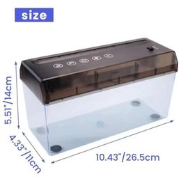 Shredders USB Paper Shredder A4 Cutter Electric Mini Cutting Machine for Office Home School Desktop Stationery 231130