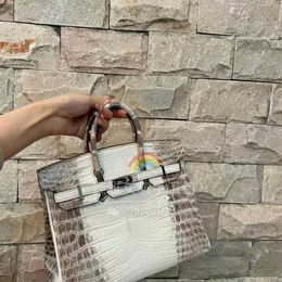 Designers Handbags Himalayans Bags Designer Package 25 the Original Himalayans Crocodile Skin From France Is Handmade Large Capacity