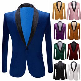 Men's Suits Year'S Gathering Year End Family Party Oversized Casual Dance Sequin Rain Gears Suite For Man Mens Wedding