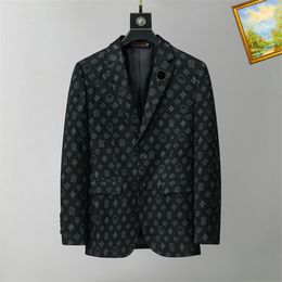 Blazer Jackets Coats For Men Stylist Letter Embroidery Long Sleeve Casual Party Wedding Suits