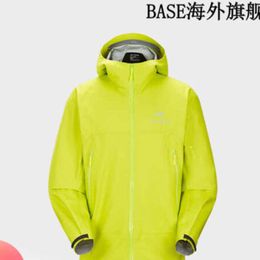 Mens Hoodie Arcterxys Designer Jackets Beta Jacket Gore-tex Waterproof Men's Sprint/racing Green l