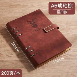 Notepads PU Leather A5 Notebook Notepad Diary Business Journal Planner Agenda Organiser Note Book 231201