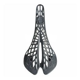 Bike Groupsets Urltra-Light Spider Hollow Saddle Seats Carbon Fibre MTB Road Bike Saddle Waterproof Breathable Comfortable Cycling Accessories 231130