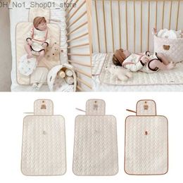 Changing Pads Covers Foldable Infant Baby Changing Pad Kit Waterproof Baby Items for Baby Bedding Diaper Mat Changing Mat Tress Q231202