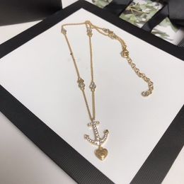 New Gold Chain Neckalce Classic Fashion Neckalce Woman Couple Chains Brass Necklace Seiko Jewelry Supply