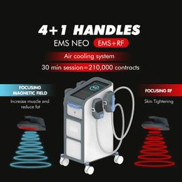 Ems Sculpting Machine 13 Tesla Newest EMS Radio Frequency EMSZERO RF Training And Muscle Shaping Slimming RF Fat Burning Cellulite Removal Machine