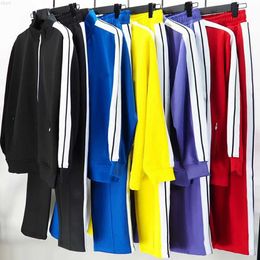 Men's Tracksuits Palm Angel Brand Mens Womens Sweatshirts Suits Men Track Sweat Suit Coats Man Designers Jackets Hoodies Pants Angle Sportswear N9RN