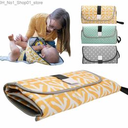 Changing Pads Covers 3-in-1 Multifuctional Baby Changing Mat Waterproof Portable Infant Napping Changing Cover Pads Travel Outdoor Baby Diaper Bag Q231202