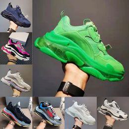 woman sneakers mens shoes Designer Shoes Men Women Platform Sneakers Clear Sole Black White Grey Red Pink blue Royal Neon Green mens trainers Tennis Casual Shoes