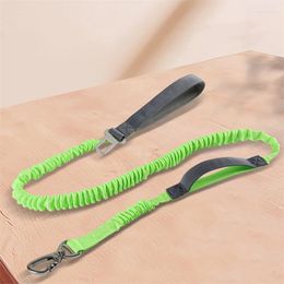 Dog Collars Coloured Multifunctional Tow Rope Nylon Silver Alloy Quick Disengagement Portability Pet Leash