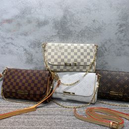 Classic PU crossbody purses designer woman handbag chain strap message bags phone holder wallet luxury shoulder bags