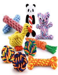 Mixed designs Bite Resistant Pet Dog Chew Toys for Small Dogs Cleaning Teeth Puppy Dog Rope Knot Ball Toy Playing Animals Dogs Toy6881018