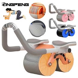 Ab Rollers Elbow Support Abdominal Wheel Automatic Resilient Muscle Training Men and Women Plank Trainer Push Up Multifunctional Home 231201