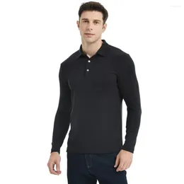 Men's T Shirts Clothing Warm Long Sleeve T-shirt Tshirt Man Clothes Blouse Tops Tshirts Sleeves Oversize Tees 320g Luxury 2023