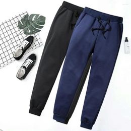 Men's Pants Mens Thick Fleece Thermal Trousers Outdoor Winter Warm Casual Joggers Thickened Male Sweatpants Men Sportswear