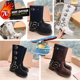 2024 Top Designer Fashion Martin Boots Retro Women Boots New Winter High Quality Leather Women Shoes Classic Black White Brown Women Shoes