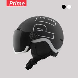 Ski Helmets PRIME Helmet Goggles IntegrallyMolded PCEPS HighQuality Outdoor Sports Snowboard Skateboard 231130