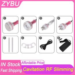 4 IN 1 40K Vacuum RF Laser Cavitation Ultrasound Slimming Cellulite Removal Skin Tightening Face Lifting Body Shaping Sculpting Radio Frequency Anti Ageing