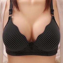Yoga Outfit Small Bras Women No Steel Ring Thin Bra Long Lined Sports High Support Pack Of Push Up