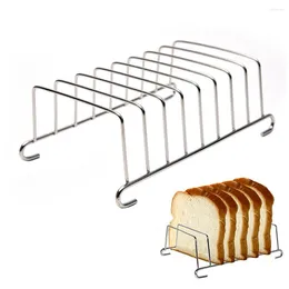 Baking Tools Toast Holder Portable Stainless Steel Bread Cooling Rack Air Fryer Tool Home Kitchen Pastry