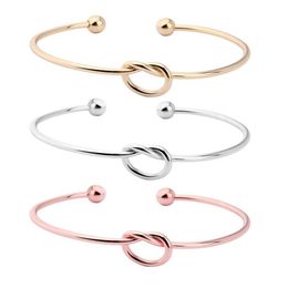 girl Bracelet Simple Cuff Open Bangles 3 Colours Bridesmaid Adjustable Bangle For Women Party Wedding DIY Jewellery Christmas g201J