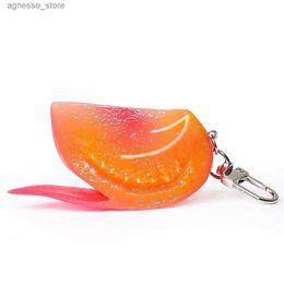 Keychains Lanyards Keychain Food Model Photography Props Children's Fun Toys Car Key Ring Wallet Pendant Jewellery Gifts R231201