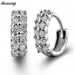 Jewellery Fashion Lady 925 Sterling silver 5A Zircon Cz Dangle Earrings for women Party WeddingJewelry Gift2723