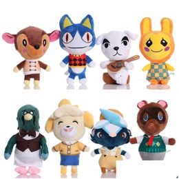 Stuffed Plush Animals Animation Toys Dolls Childrens Playmates Home Decoration Boys Girls Birthday Day Christmas Gifts For Kids 25Cm D Dh72M