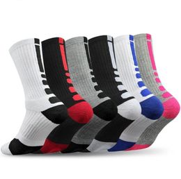 Professional Elite Basketball Socks Cushioned Athletic Sports Crew Socks7592325