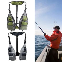 Life Vest Buoy Angling Vest Ultra Lightweight Fly Fishing Vest with Pockets Breathable for Unisex Multi Function Adjust Mesh Vest for Outdoor 231201