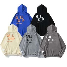 Hoodies Sweatshirts Mens Designer Galleryes Depts Painted Graffiti Letters Printed Loose Casual Fashion Men and Women Size S-xl novelty