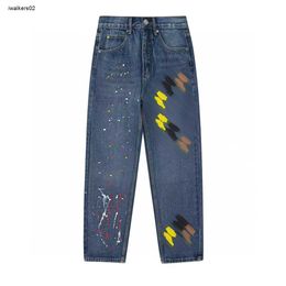 luxury men jeans designer clothing for mens autumn pants fashion cross embroidered logo boy trousers casual speckle craft pencil pants Nov 30 hot