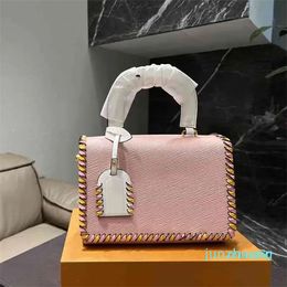 Luxury Shoulders Bags Tote Leather Handbags Designer Weave Cross Body Lady Purses Handbags