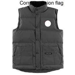 Canada Giletmens Vests 8 Colours Designer Clothing Top Quality Gilet White Duck Down Jacket Winter Body Warmer Womens Vest Gilets Ladys Warmers Highend Coagoo