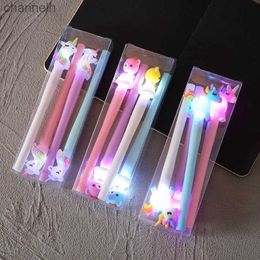 Gel Pens 4Pcs/Set Gel Pen Light Pen Stationery Kawaii School Supplies Gel Ink Pen School Stationery Office Suppliers Pen Kids Gifts YQ231201