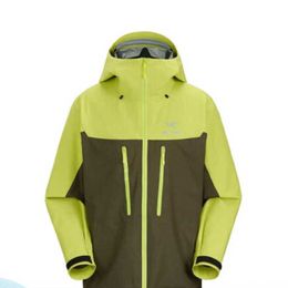 Jackets Jacket Outdoor Mens Breathable Arcterys Windproof Coats Mens Charge Coat Alpha Series Gtx Windproof Warm Lightweight Multifunctional Outdoor Jacket Gree