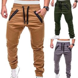 Men's Pants Attractive Comfy Fine Knitted Sport Men Trousers Washable All Match